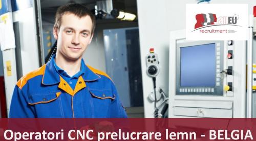 Operatori CNC prelucrare lemn (Belgia)
