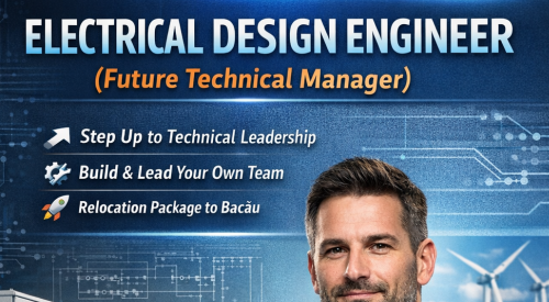 Inginer Energetic Proiectant (cu perspectivă Technical Manager)