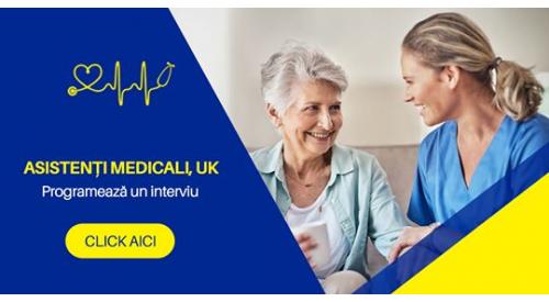Job Asistent Medical  cu PIN in UK