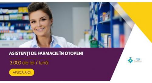 Asistenti de Farmacie in Otopeni