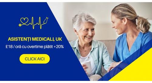 Job Asistent Medical cu PIN in Anglia