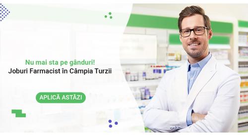 Farmacist în Câmpia Turzii