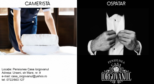 Camerista și ospătar/a