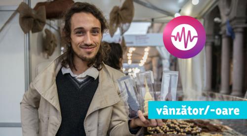 Házicsoki elárusító a Vibe-on