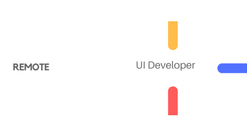  UI Developer-REMOTE