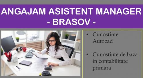 Angajam Asistent Manager