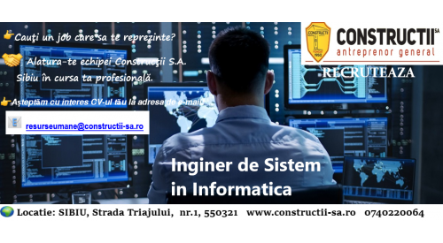 Inginer de sistem in informatica